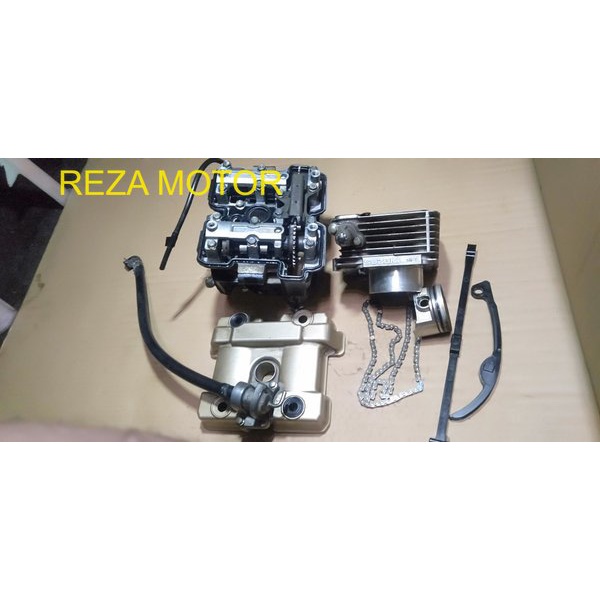 Blok Cylinder Head Blok Head boring Blok Seher Piston Satria Fu 150 facelift Original Blok Silinder 