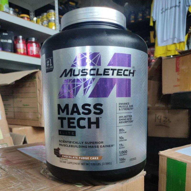 MASSTECH 6 LBS / SUPLEMEN FITNES / SUSU GAINER / MUSCLETECH