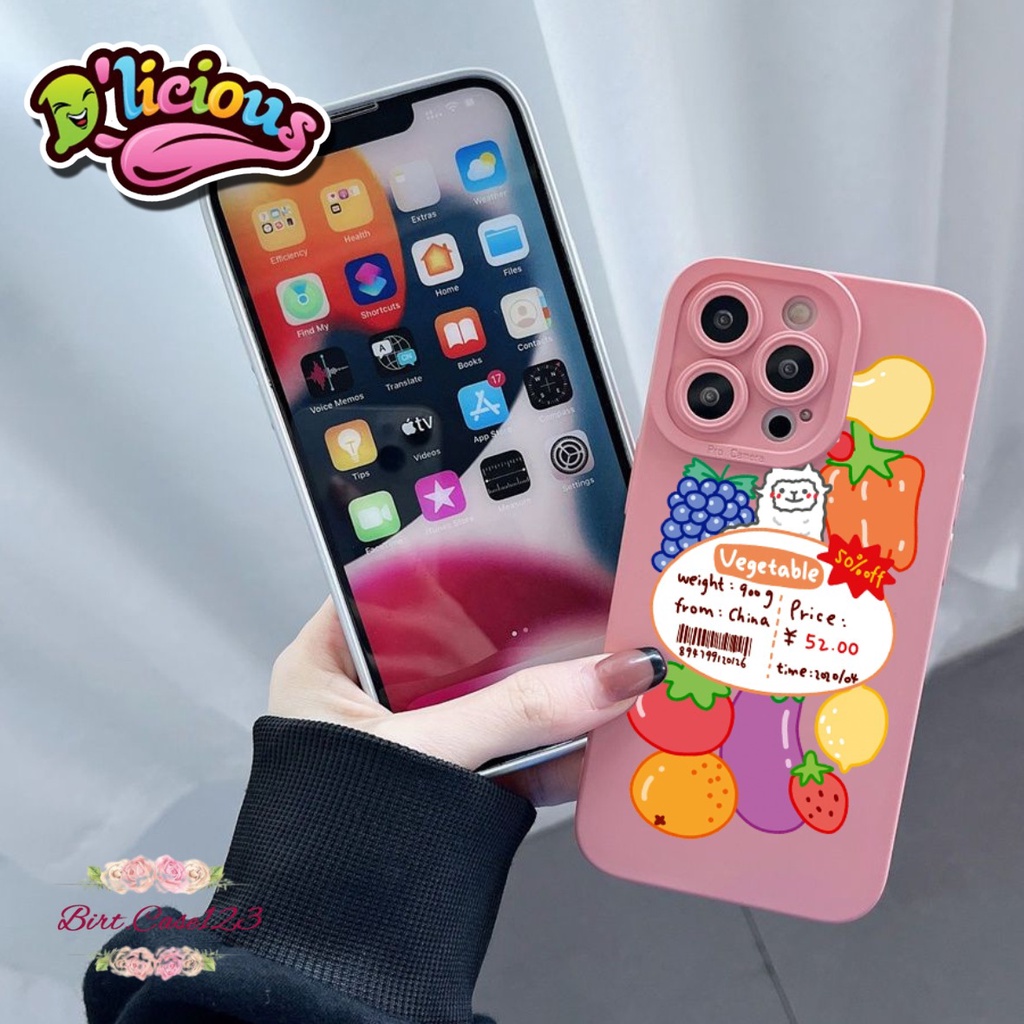 SOFTCASE CASE SILIKON PROCAMERA DELICIOUS OPPO VIVO SAMSUNG REALME XIAOMI IPHONE INFINIX ALL TYPE BC6374