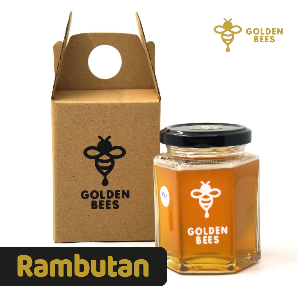 

MADU ASLI MURNI Golden Bees (RAMBUTAN) - Pure honey , Masker madu , Raw honey , Minuman kesehatan