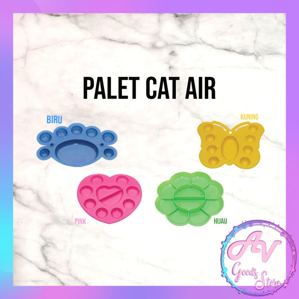

palet cat air / tempat cat air / piring cat air / palet cat air murah