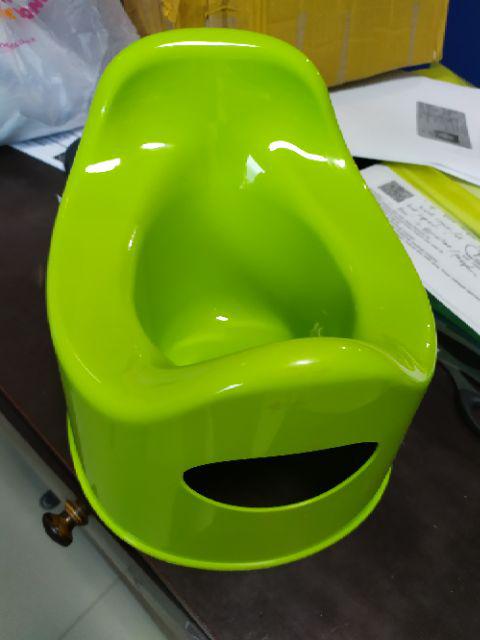 Toilet Duduk Peralatan Kamar Mandi Untuk Anak Berwarna Hijau Li340