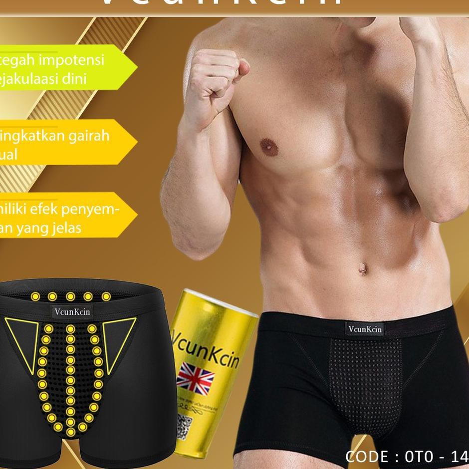 [🆙BISA COD✔️] Celana Dalam Vitalitas dan Kesehatan Vcun Kcin - Dengan Ion Super 48 Magnet - ORIGINAL