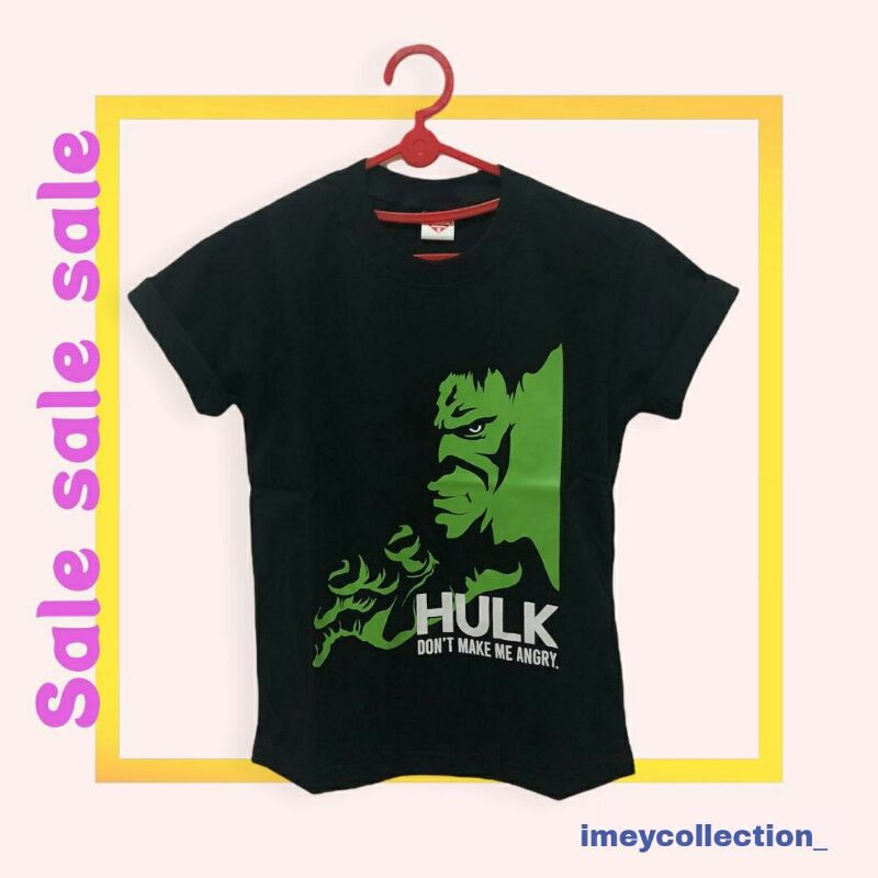 RULLY68SHOP_100%REALPIC KAOS ANAK Katun Bergambar Superhero KAOS DISTRO ANAK MULAI 1-11TH BISA COD