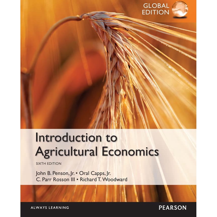 

Buku introduction to agricultural economics 6e by john b - HARDCOVER