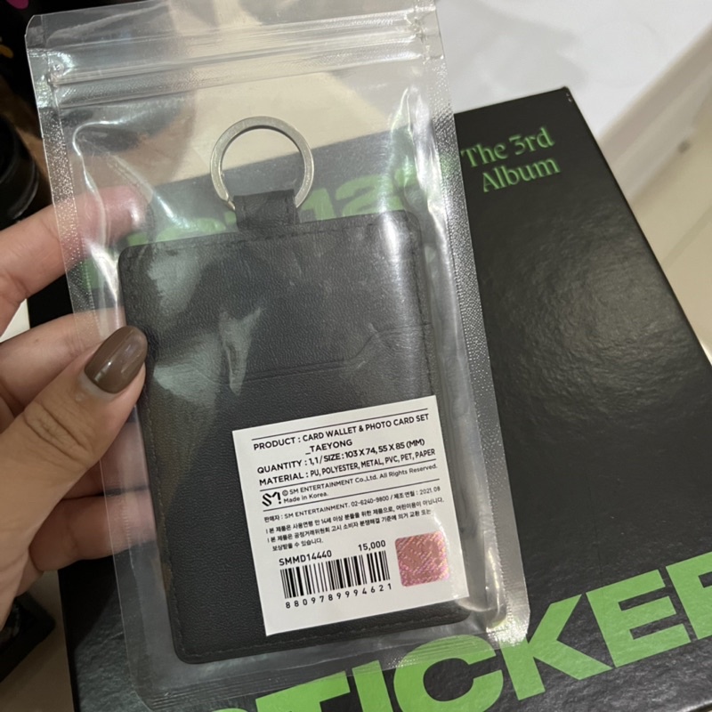 card wallet nct 127 fanmeeting official (cawall only)