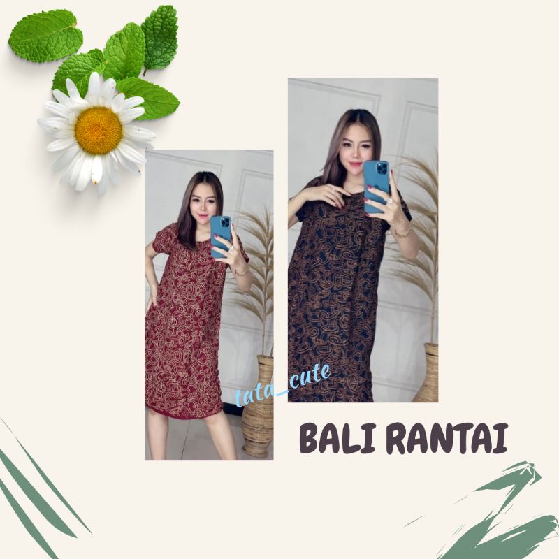 Daster bali kain rayon adem