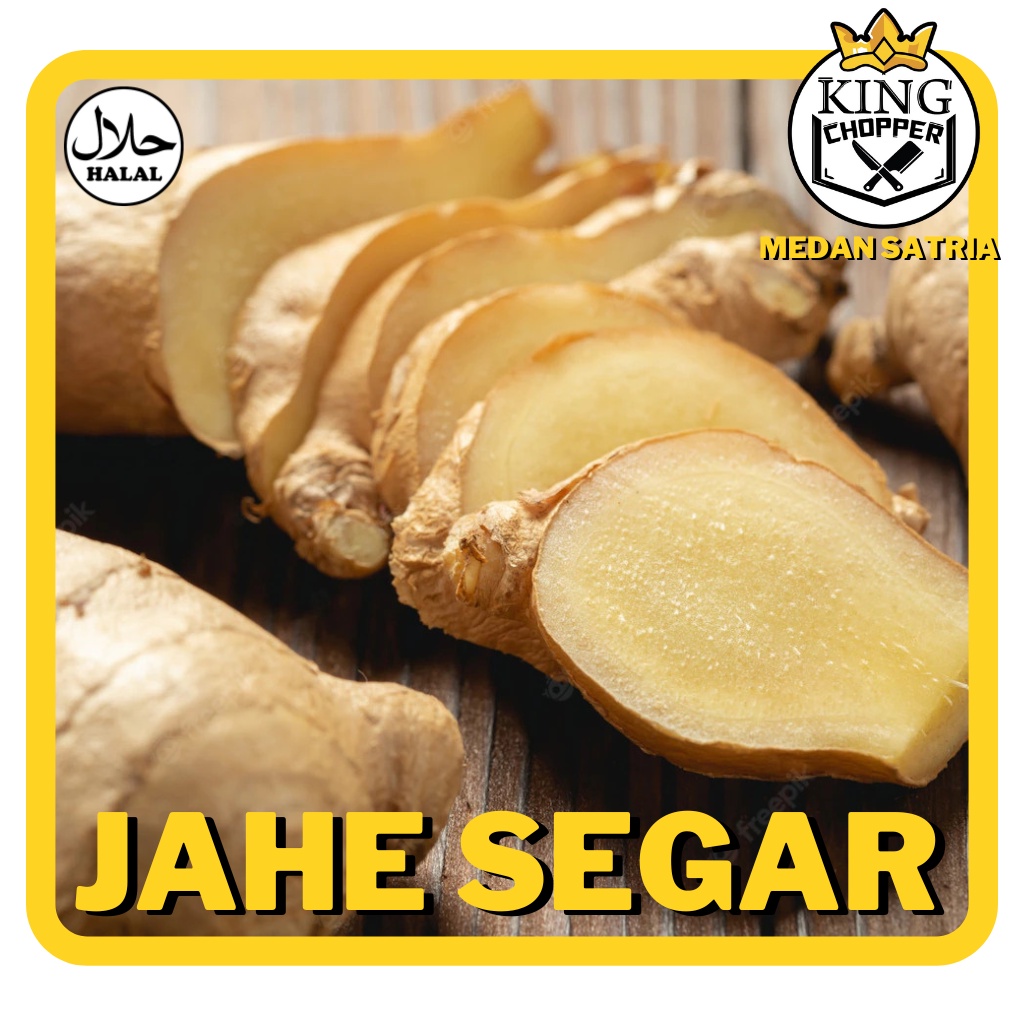 

JAHE SEGAR - BERSIH BUMBU FRESH SUPER SAYUR BESAR KECIL KG GROSIR GR FROZEN BEKU
