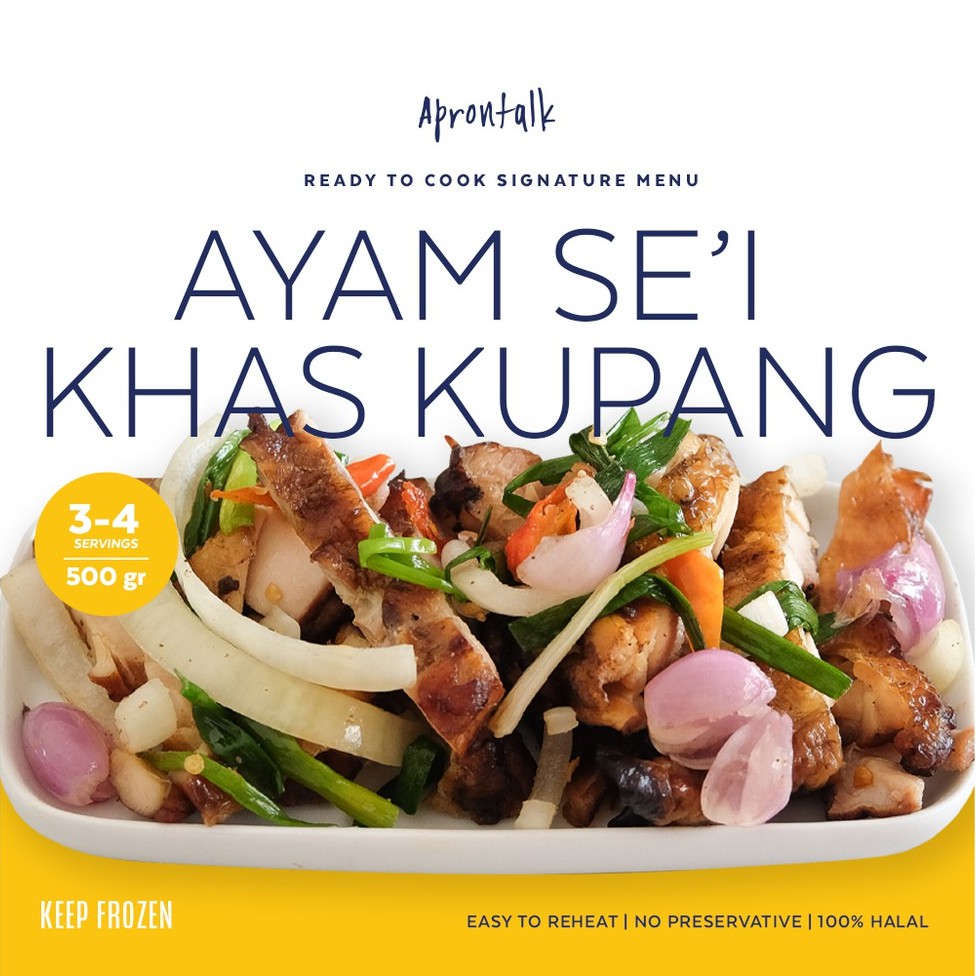 

Aprontalk - Ayam Se'i Khas Kupang 500 gram (HALAL)