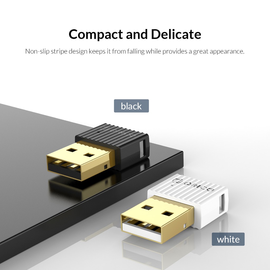 Usb bluetooth dongle orico 5.0 EDR mini adapter RTL8761B BTA-508