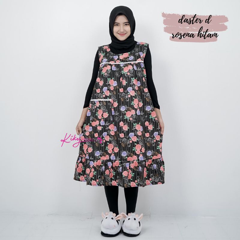 Homedress Daster Katun Jepang Premium Ori Cantik Murah Model D Pendek Size S ld 100 M ld 110cm