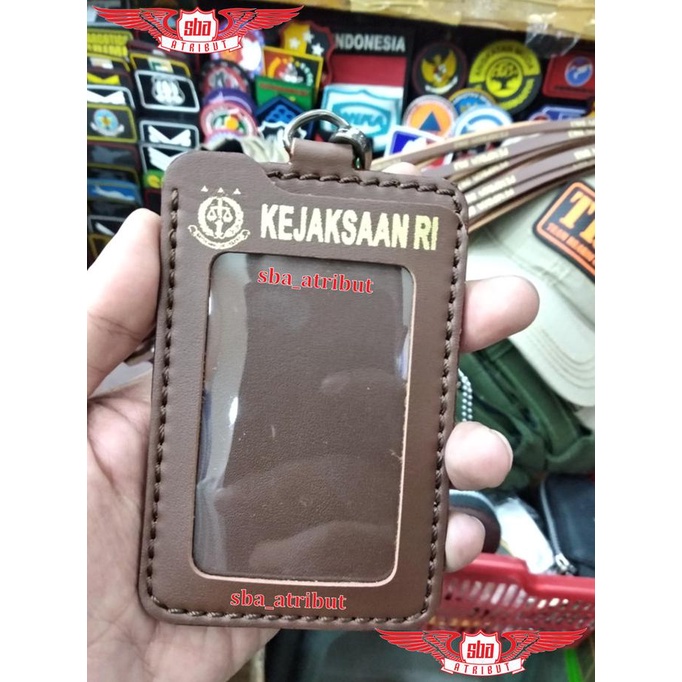 

Office & Stationery | Document Organizer | Tali Gantungan Id Card Kejaksaan Ri Kulit | Premium Quality | Best Seller