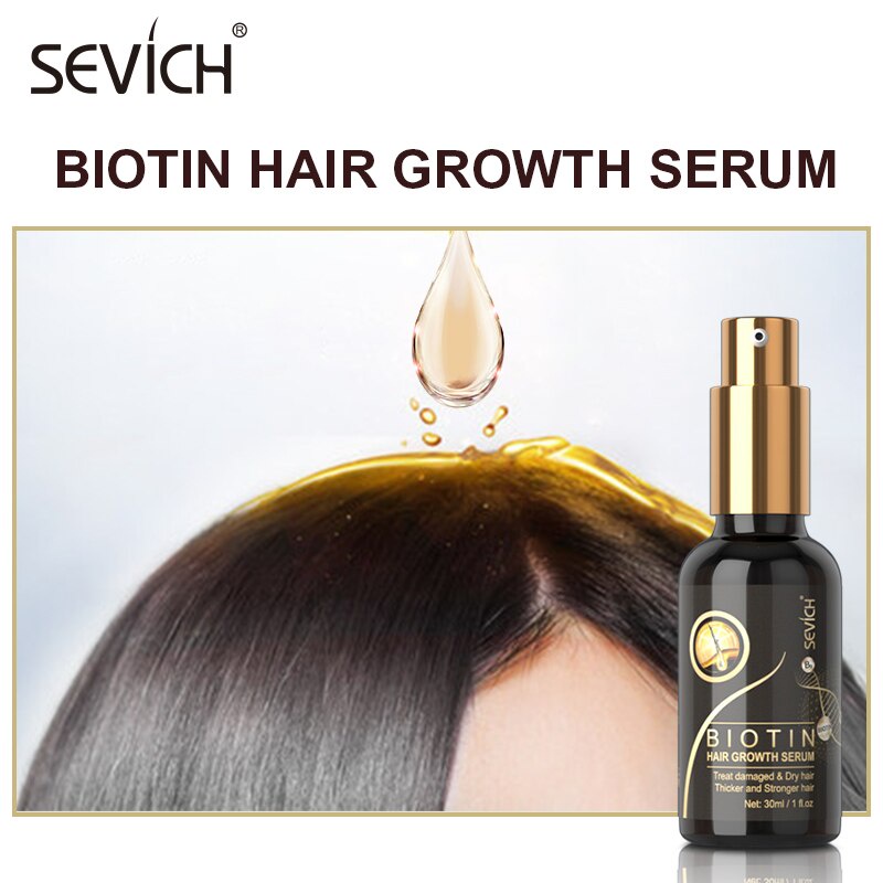 SEVICH BIOTIN Hair Growth Serum Tret Damaged &amp; Dry Hair 30ml