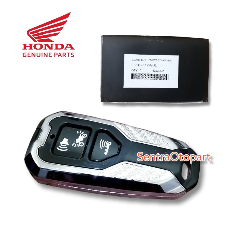 Cover remote remot pcx 160 pcx160 chrom krom original hgp 03512k1zgbl