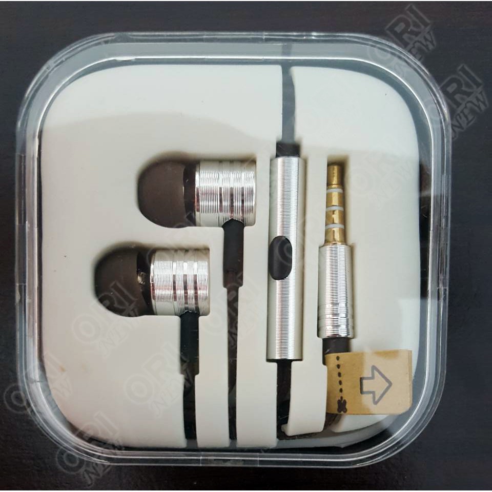 Earphone Xiaomi Mi Piston 2 - Handsfree Headset Mi Redmi Note 2 3 4 4x 1 1s 5 6