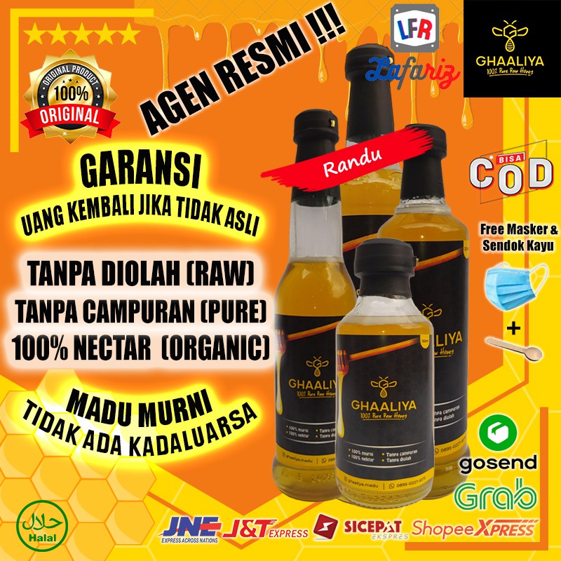 

Madu Murni Hutan Asli Nektar Bunga Randu 100% Alami Pure Natural Raw Honey Minuman Kesehatan