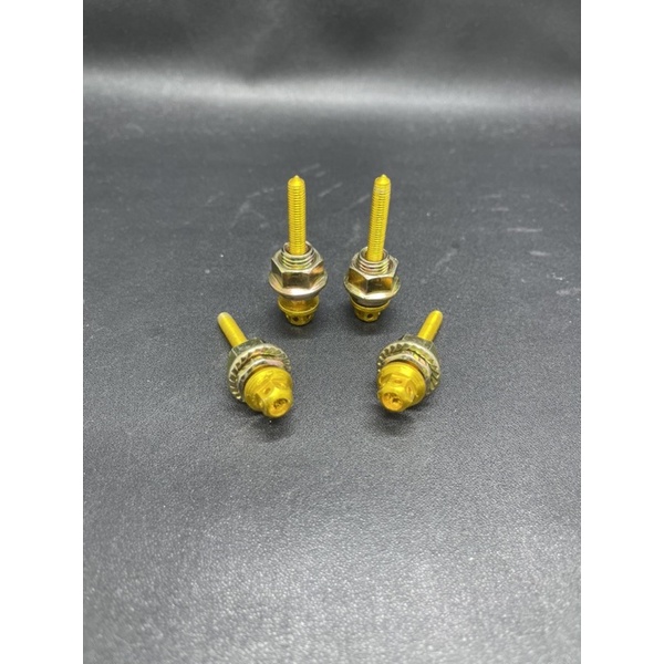 Baut Anti Jebol 4 biji + Baut Probolt Visor Nmax Lexi 4 biji Gold