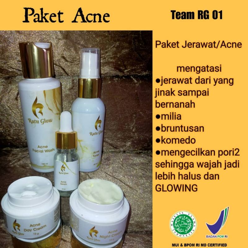ratu glow acne