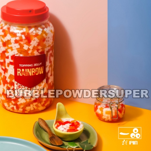 KHUSUS GOSEND PROMO ITPIN Rainbow Jelly Konyaku / QQ Rainbow @3,2kg