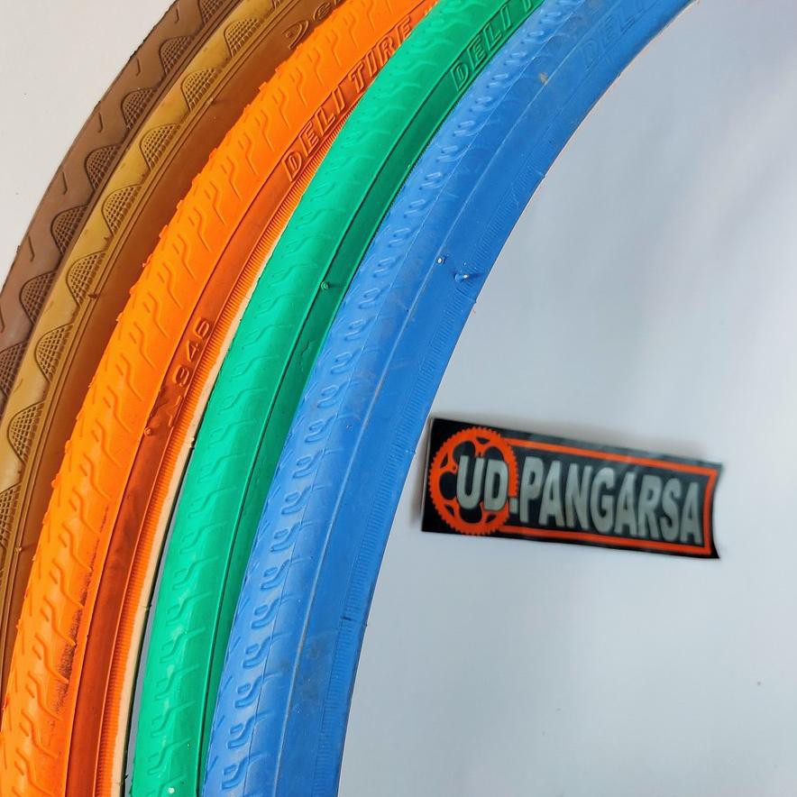 Best Seller KODE-491 Ban Luar Sepeda Fixie Swallow Warna Roadbike 700c x 280 700 x 28 700x28c 700x