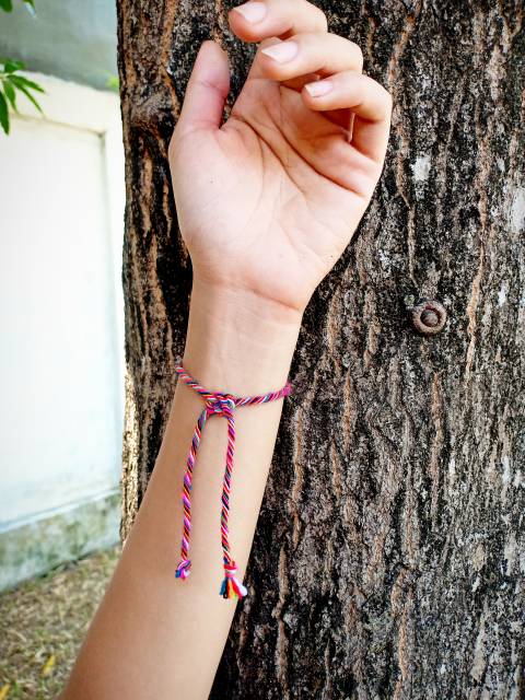 Gelang Sangadatu Ulir Original / Gelang Pura Besakih / Gelang Bali /Gelang Pria / Gelang Pria Murah / Gelang Cowok / Gelang Pasupati Bali / Gelang Sembilan Warna /Craft Dewata