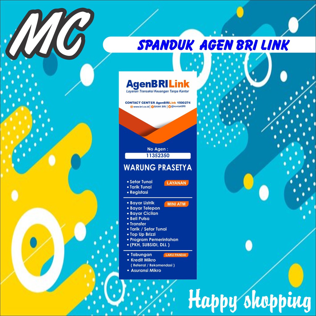 SPANDUK AGEN BRI LINK