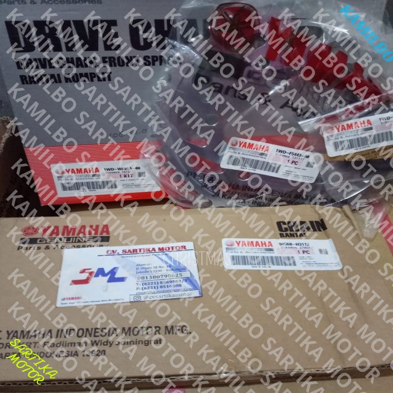 (100% ASLI ) Rantai Kit R25 1WD-WF01A-00 bagus bos