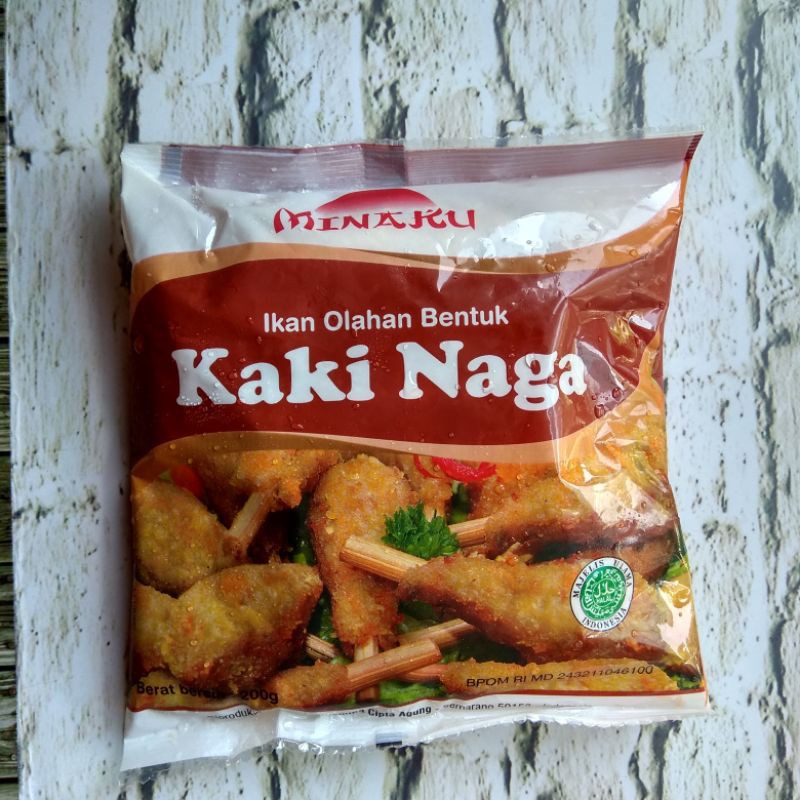 

Kaki Naga Minaku Murah Frozen Beku 200 gram