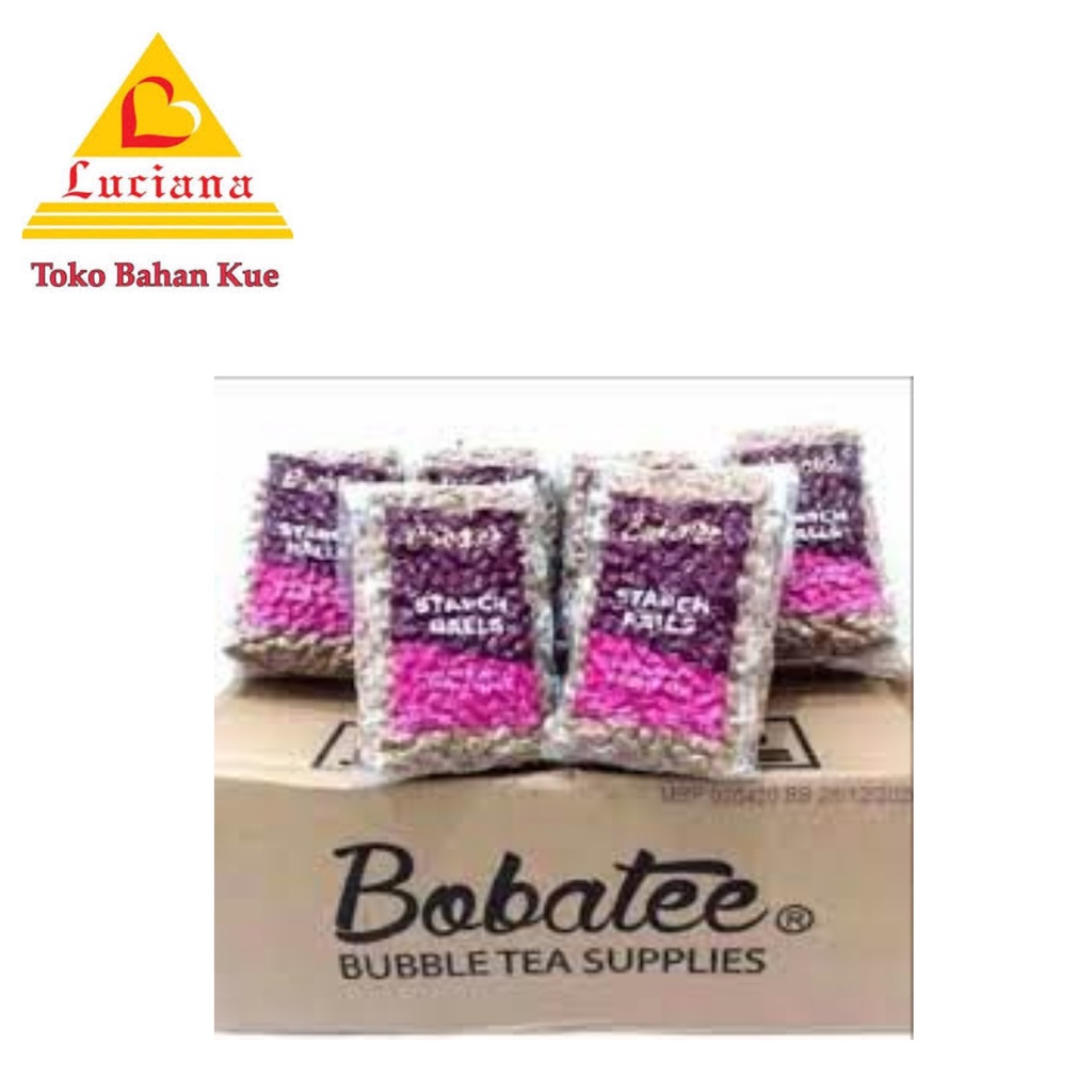 BOBATEE TAPIOCA PEARL KEMASAN 1KG / TOPPING BOBA / BUBBLE DRINK / TOPPING MINUMAN