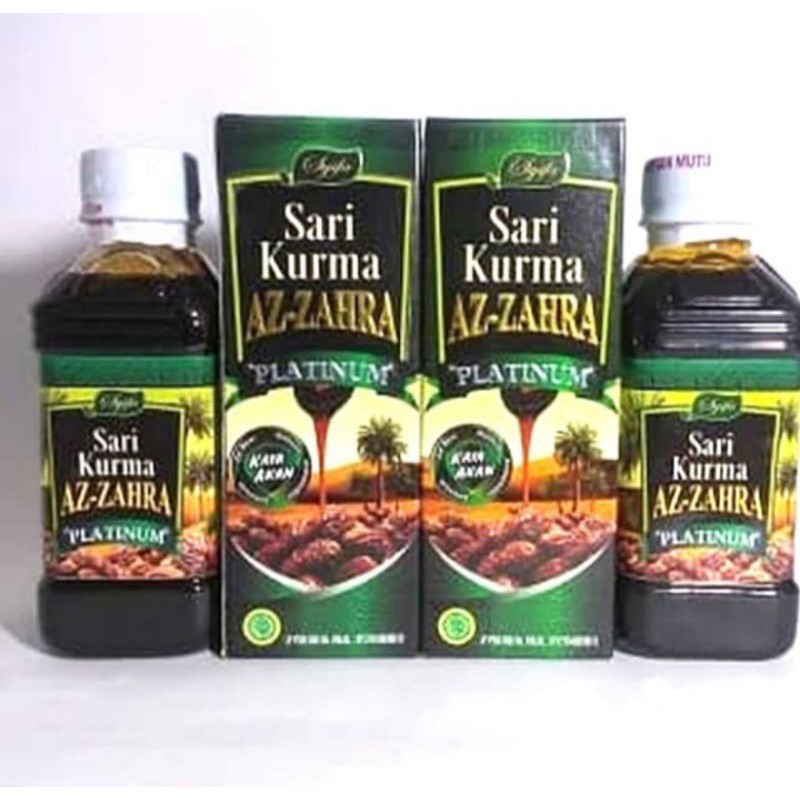 

Original Sari kurma Az-zahra Platinum 330gr