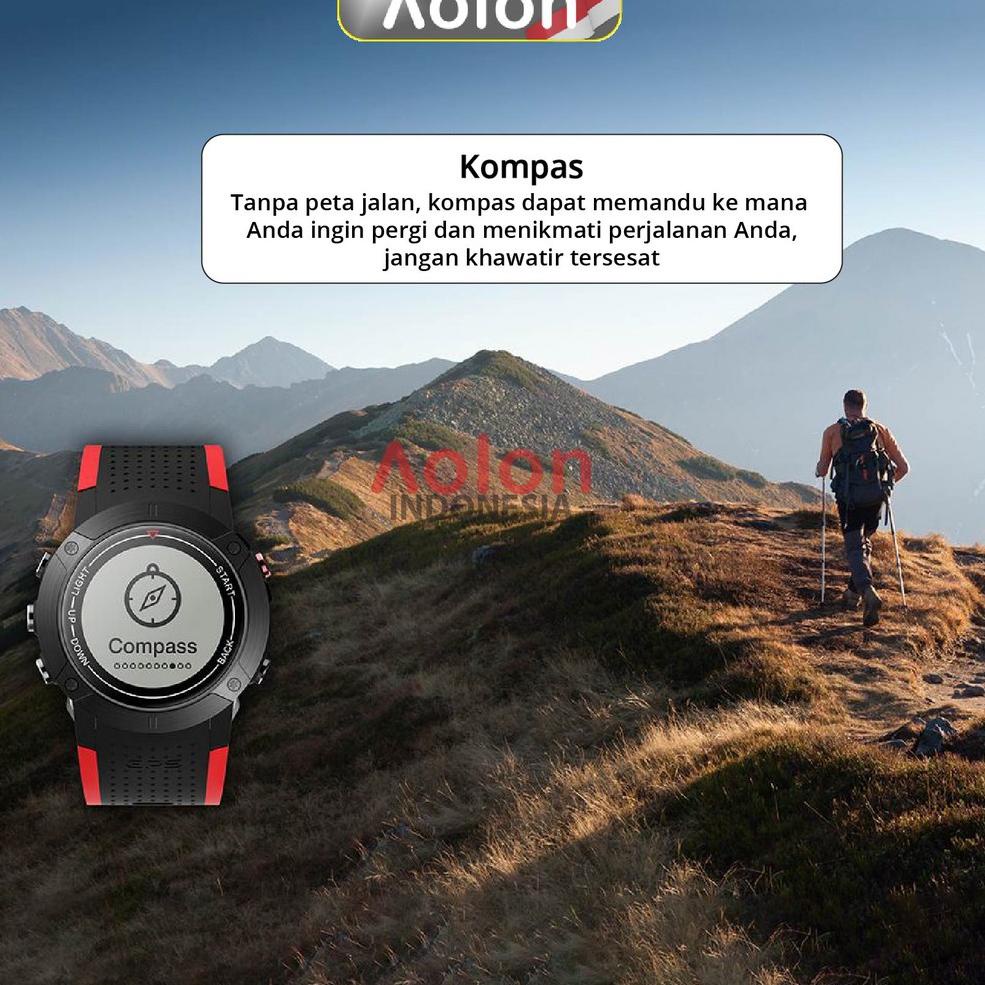 [KODE A69VQ] Smartwatch GPS Dm18 Original Aolon Anti Air 50m Outdoor Fitness Function Aolon Smart Wa