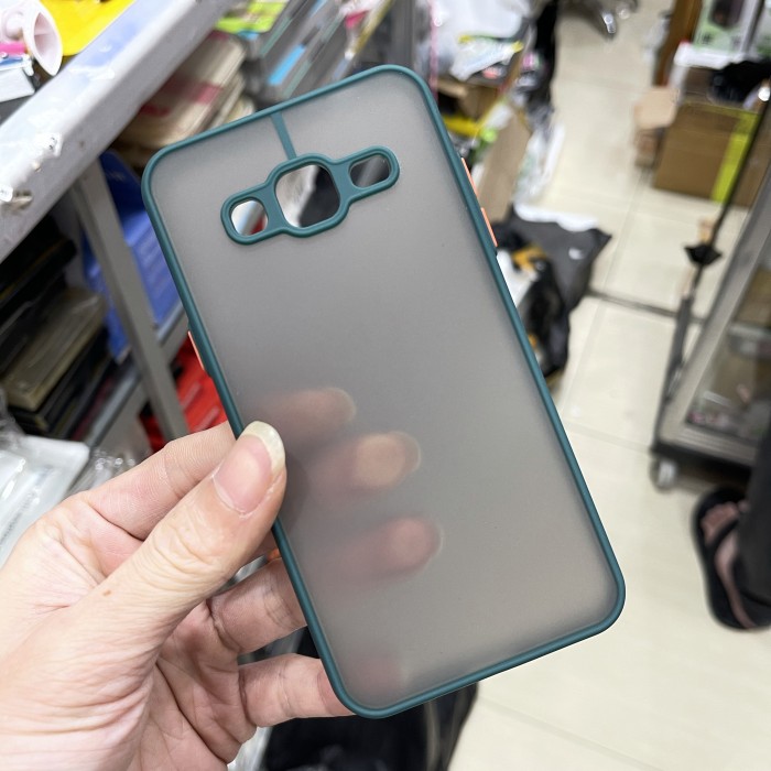 SAMSUNG J3 PREMIUM BUMPER HYBRID DOVE CASE BAHAN ANTI PECAH