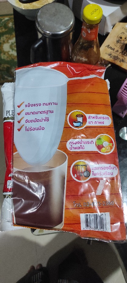 Filter Bag Thai Tea Chatramue  Saringan Thai Tea Teh Kopi  Ori Thailand Import