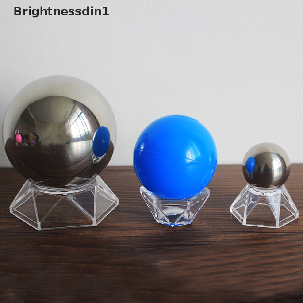 2pcs Stand Holder Display Bola Kristal Bahan Akrilik 1 In 1