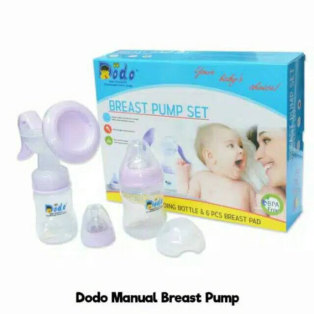 Dodo Manual Breast Pump Set (Free Breast Pad)