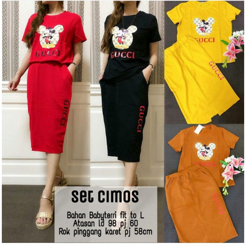 Ms set Rok Cimos stelan training wanita