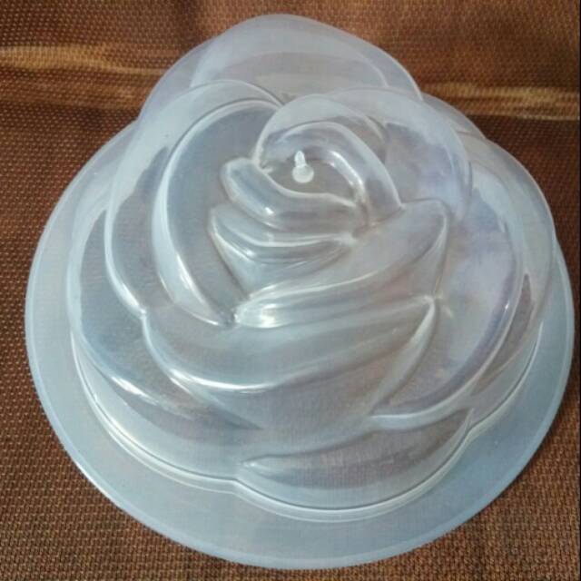 Loyang Pudding Cetakan Puding Mawar Besar