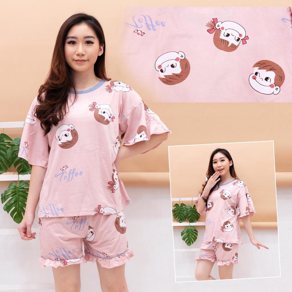 RESTOCK!!! Setelan HP IMPORT  /Baju Tidur Dewasa HP /Bahan SPANDEK Import motif NEW