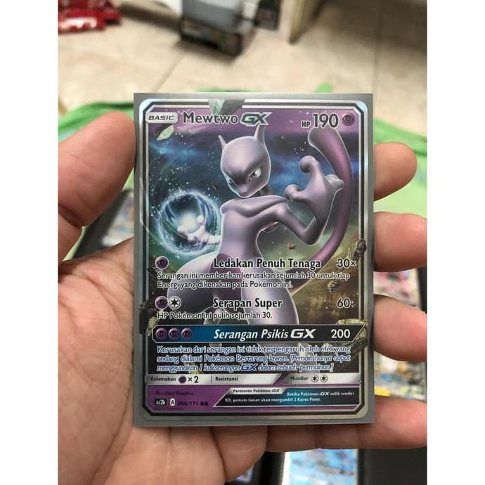 Produk Unggulan Kartu Pokemon Tcg Mewtwo Gx Rr Kebangkitan Legenda Zoroark Gardevoir
