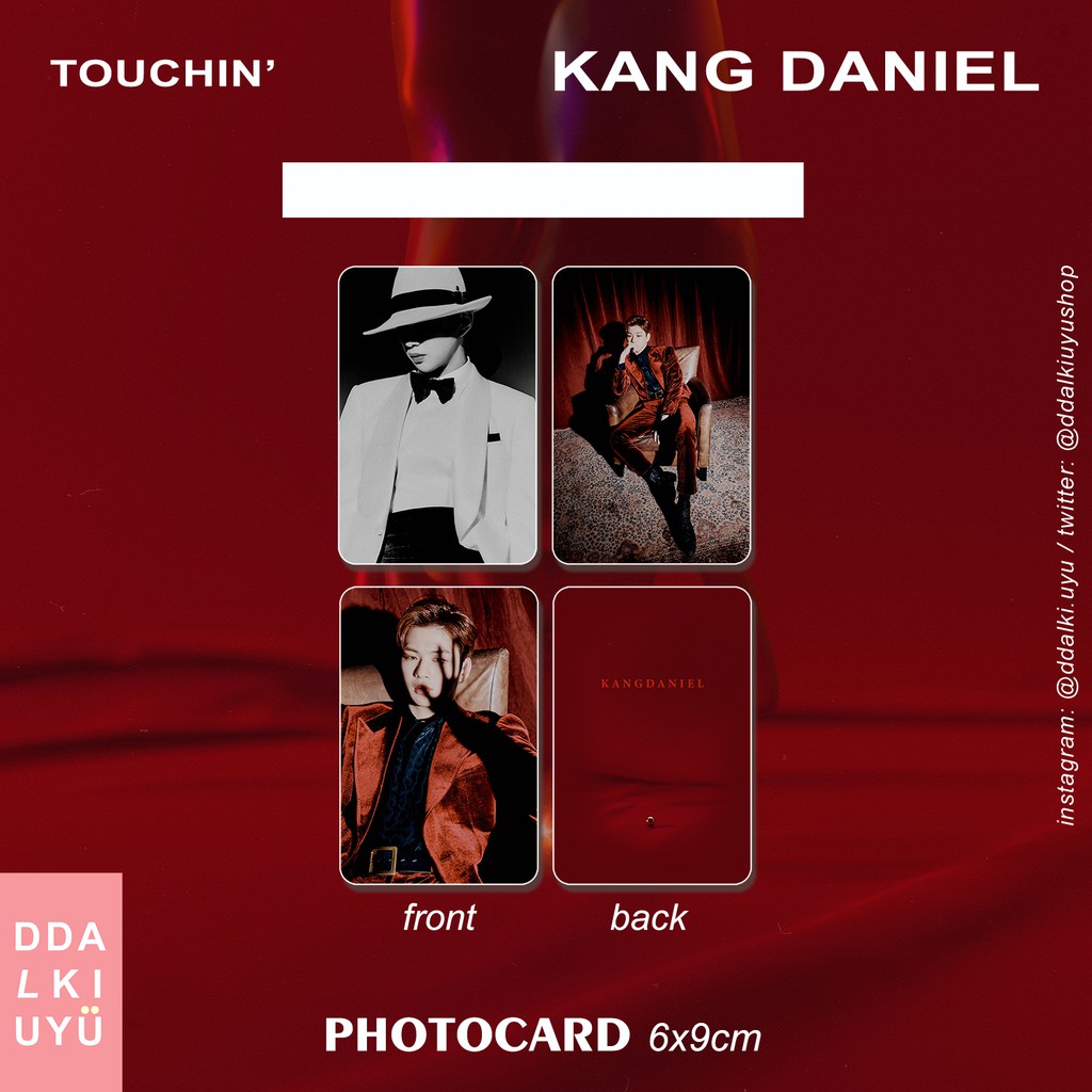 KANG DANIEL - photocard [TOUCHIN']