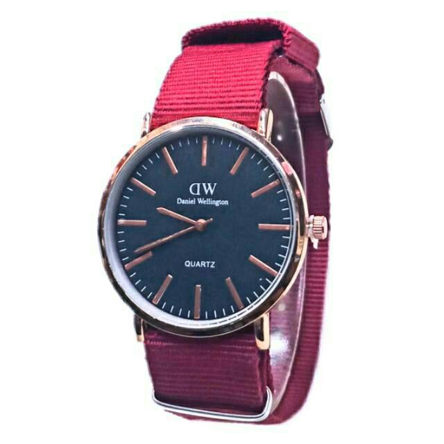 Jam Tangan Wanita D_W Canvas Unisex