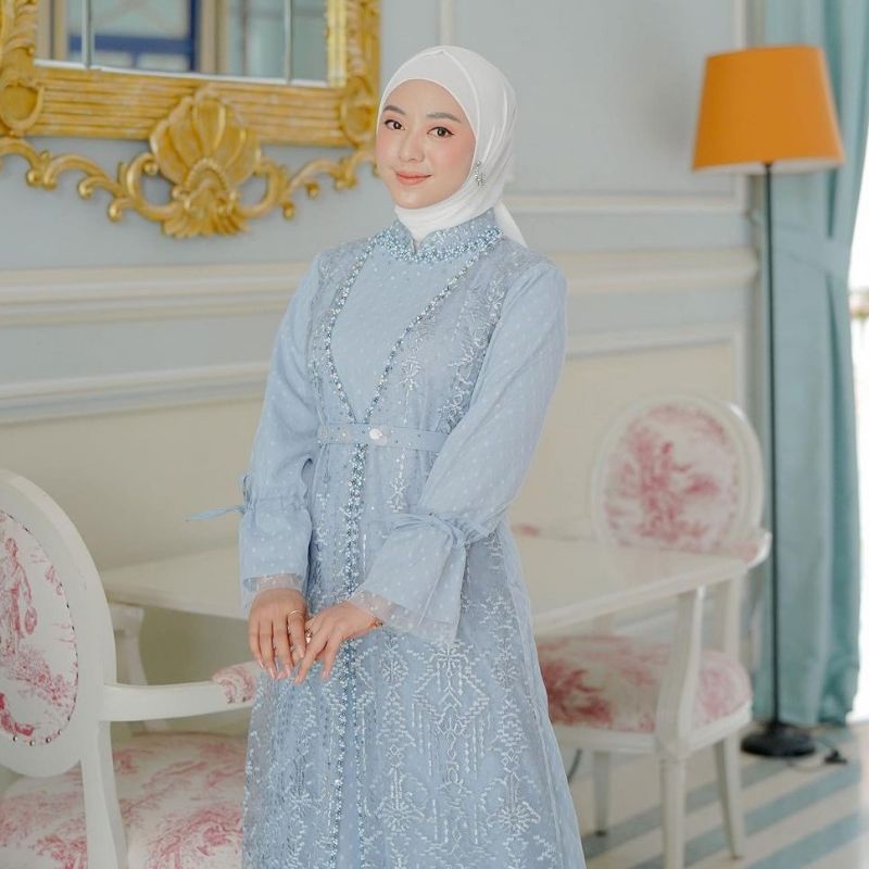 gamis brokat moderen