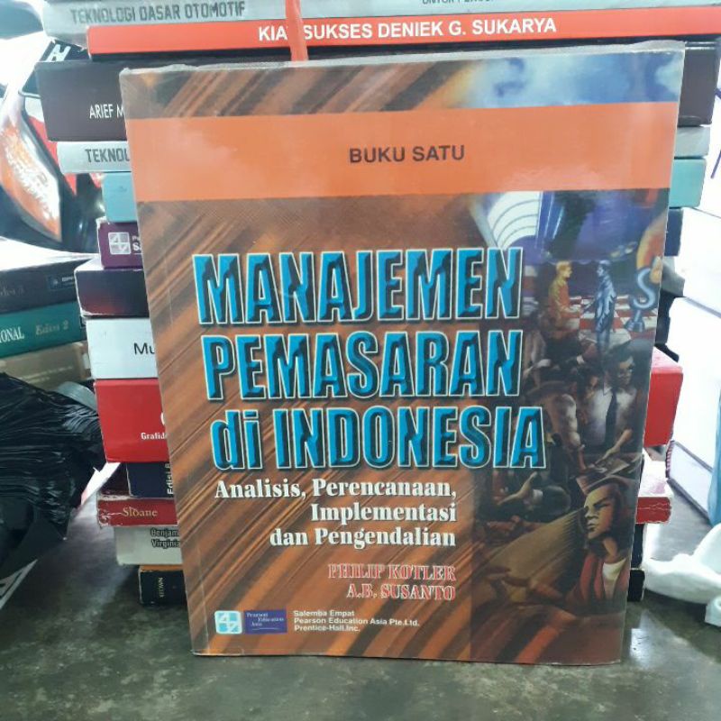 

BUKU ORIGINAL MANAJEMEN PEMASARAN DI INDONESIA