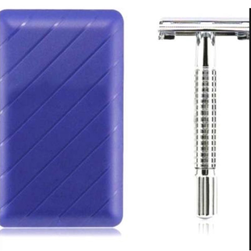 Alat Cukur Jenggot/Kumis Klasik Manual Dua Sisi Untuk Pria