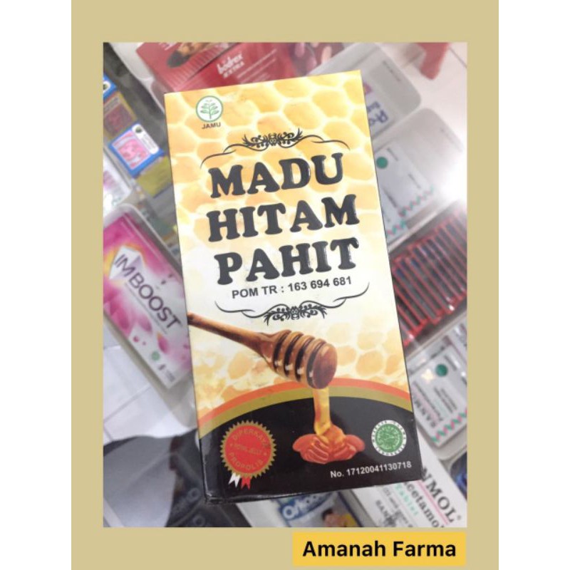 

Madu Hitam Pahit Herbal Natural Honey