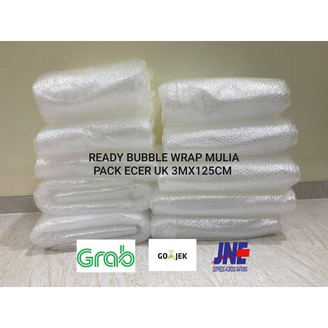

BUBBLE WRAP MULIA PACK ECER 3M X 125CM TEBAL DAN MURAHH / 3M