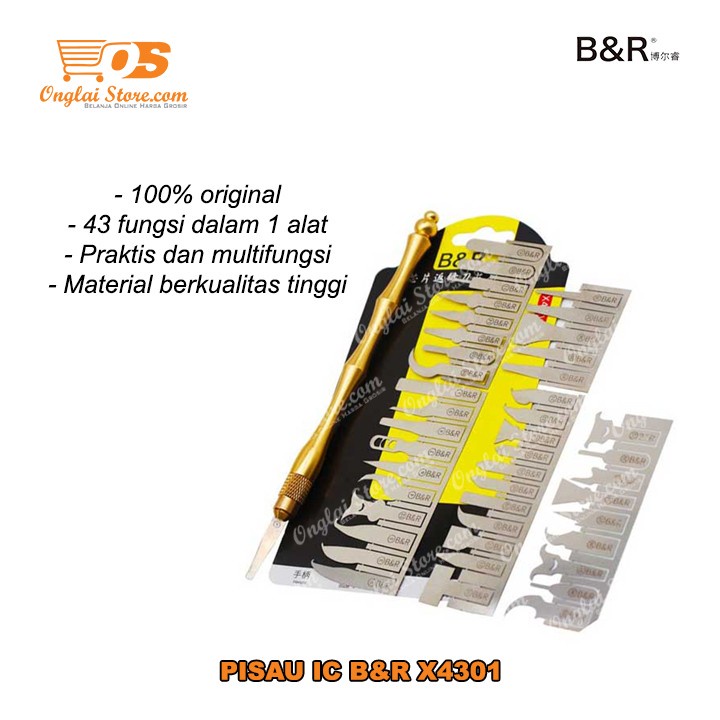 PISAU IC B&R X4301 ORIGINAL