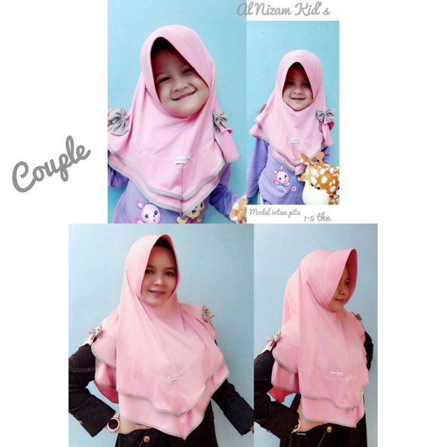 Jilbab instan couple AL NIZAM HIJAB