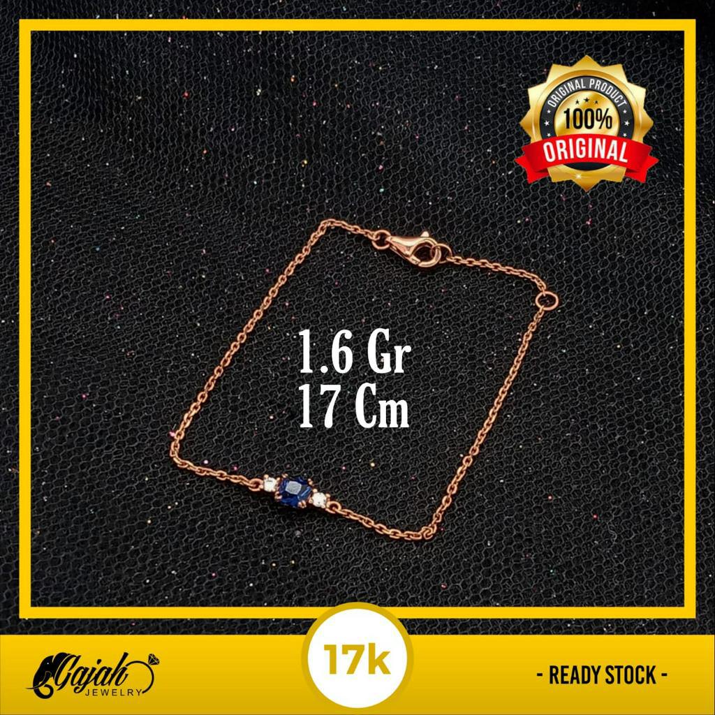 Gelang Emas 17K - 1.6 Gr Kadar 750 - 5006