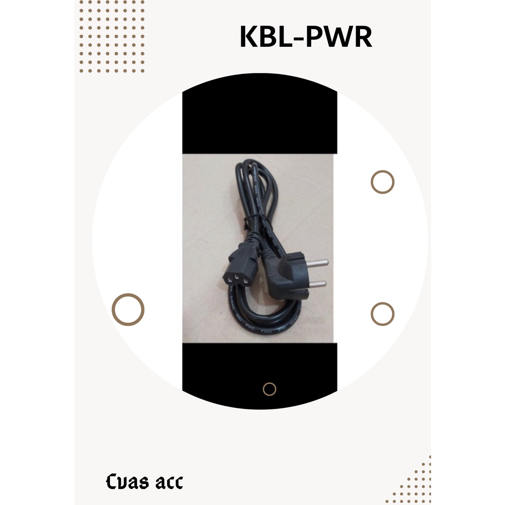 Kabel Power Computer / printer / M.com 1m